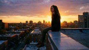 Rooftop Sunset