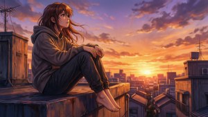 Rooftop Sunset