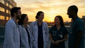 Rooftop Sunset Bonding
