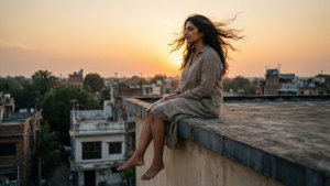 Rooftop Sunset Calm