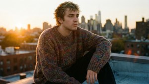 Rooftop Sunset Contemplation