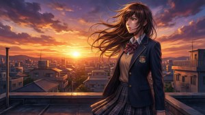 Rooftop Sunset