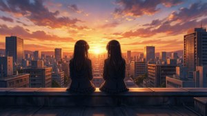 Rooftop Sunset