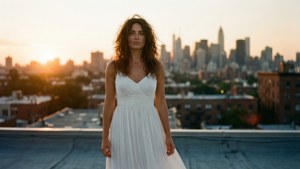 Rooftop Sunset Glow