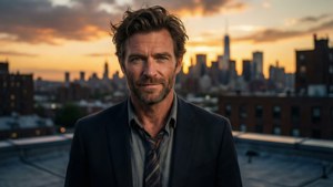 Rooftop Sunset Portrait