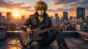 Rooftop Sunset Serenade