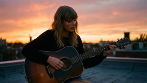 Rooftop Sunset Serenade