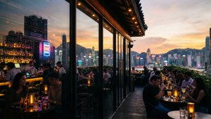Rooftop Sunset View