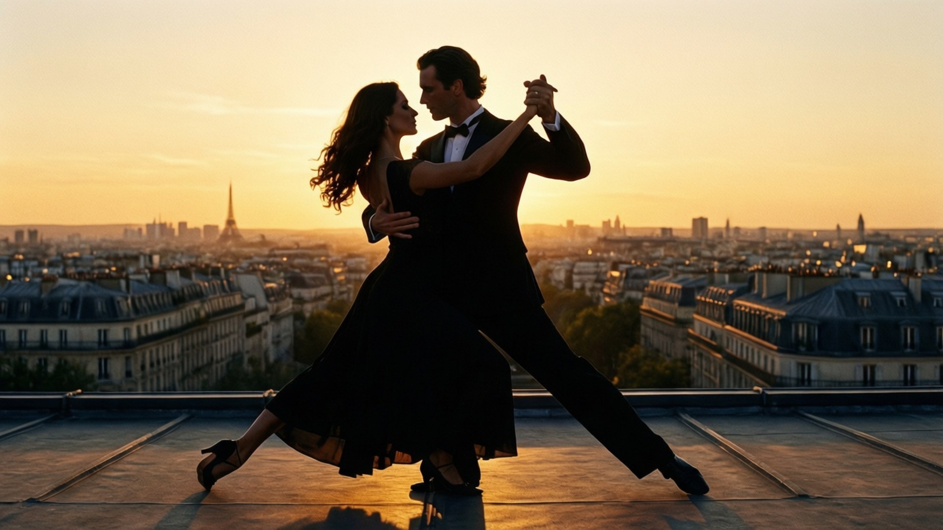 Rooftop Tango by Wallpapers.art Studio
