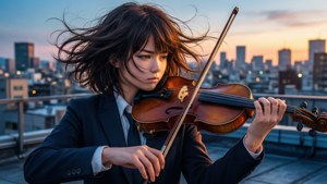 Rooftop Violin