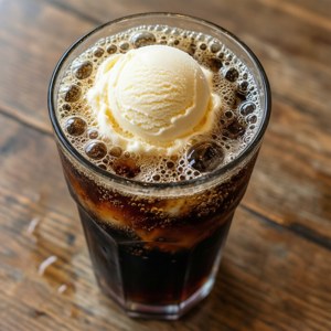 Root Beer Float Overhead