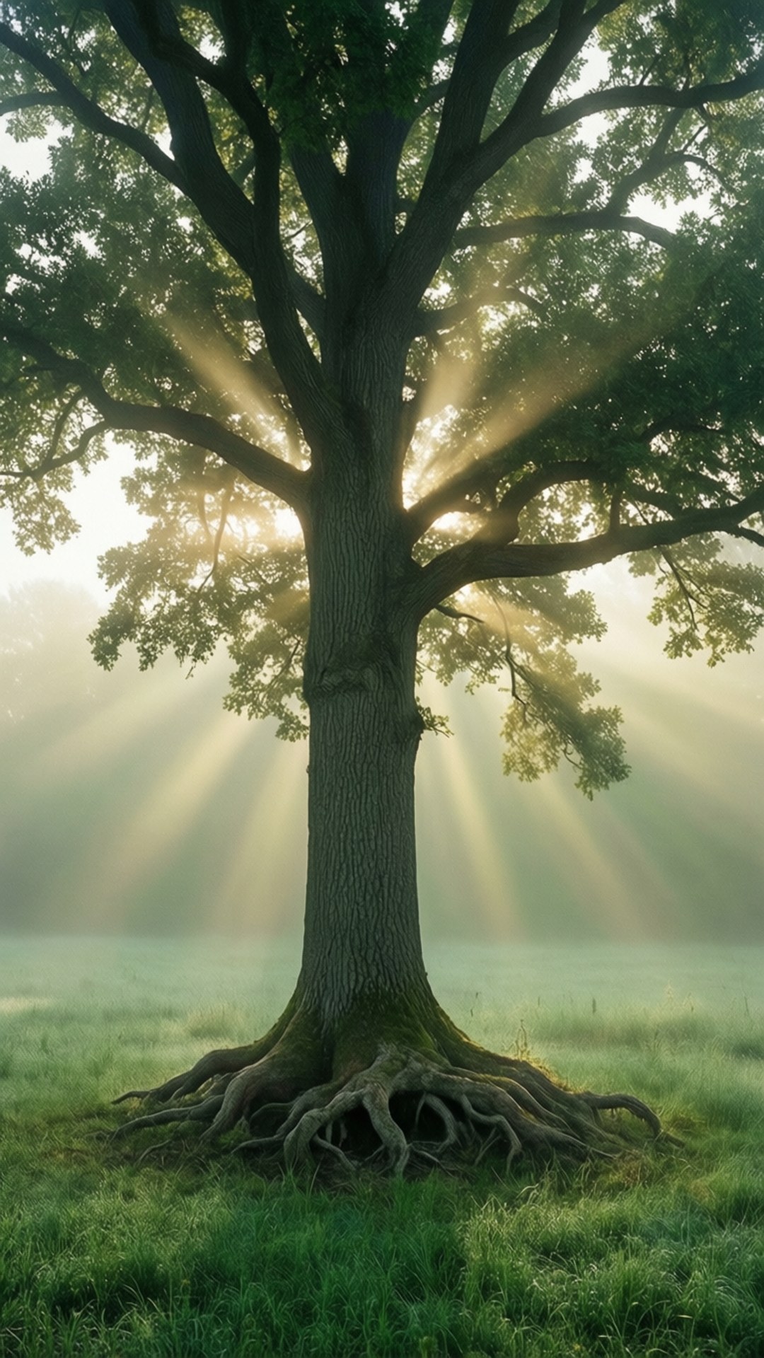 Rooted Strength by Wallpapers.art Studio