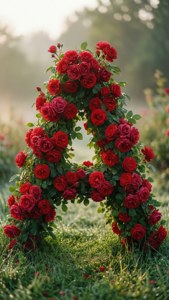 Rose Alphabet A