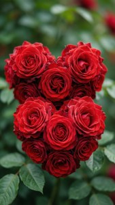 Rose Bloom Hearts