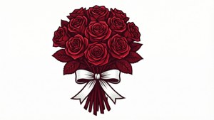 Rose Bouquet Clipart