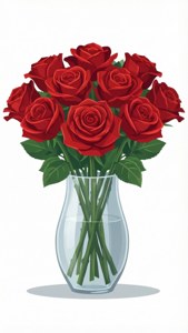 Rose Bouquet Vector