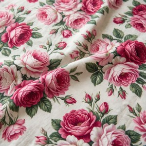 Rose Garden Bed Sheet