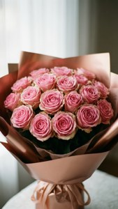 Rose Gold Bouquet Wrap