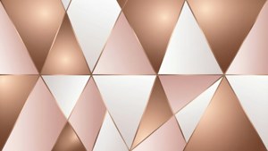 Rose Gold Geometry