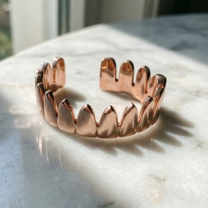 Rose Gold Marble Grillz