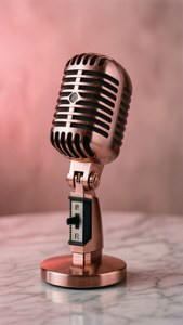 Rose Gold Mic