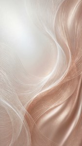 Rose Gold Pearl Swirl