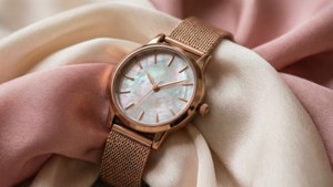 Rose Gold Silk Elegance