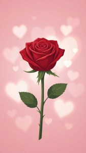 Rose Heart Glow