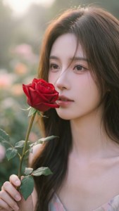 Rose in Hand