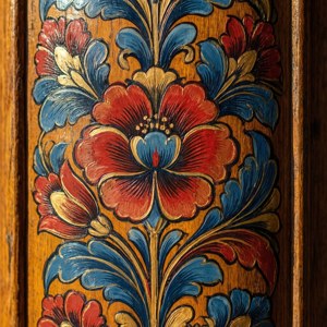 Rosemaling Detail