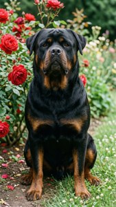 Rottweiler Garden Guard
