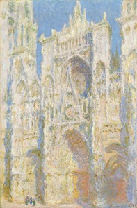 Rouen Cathedral, West Façade, Sunlight