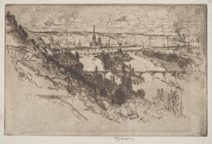 Rouen, from Bon Secours