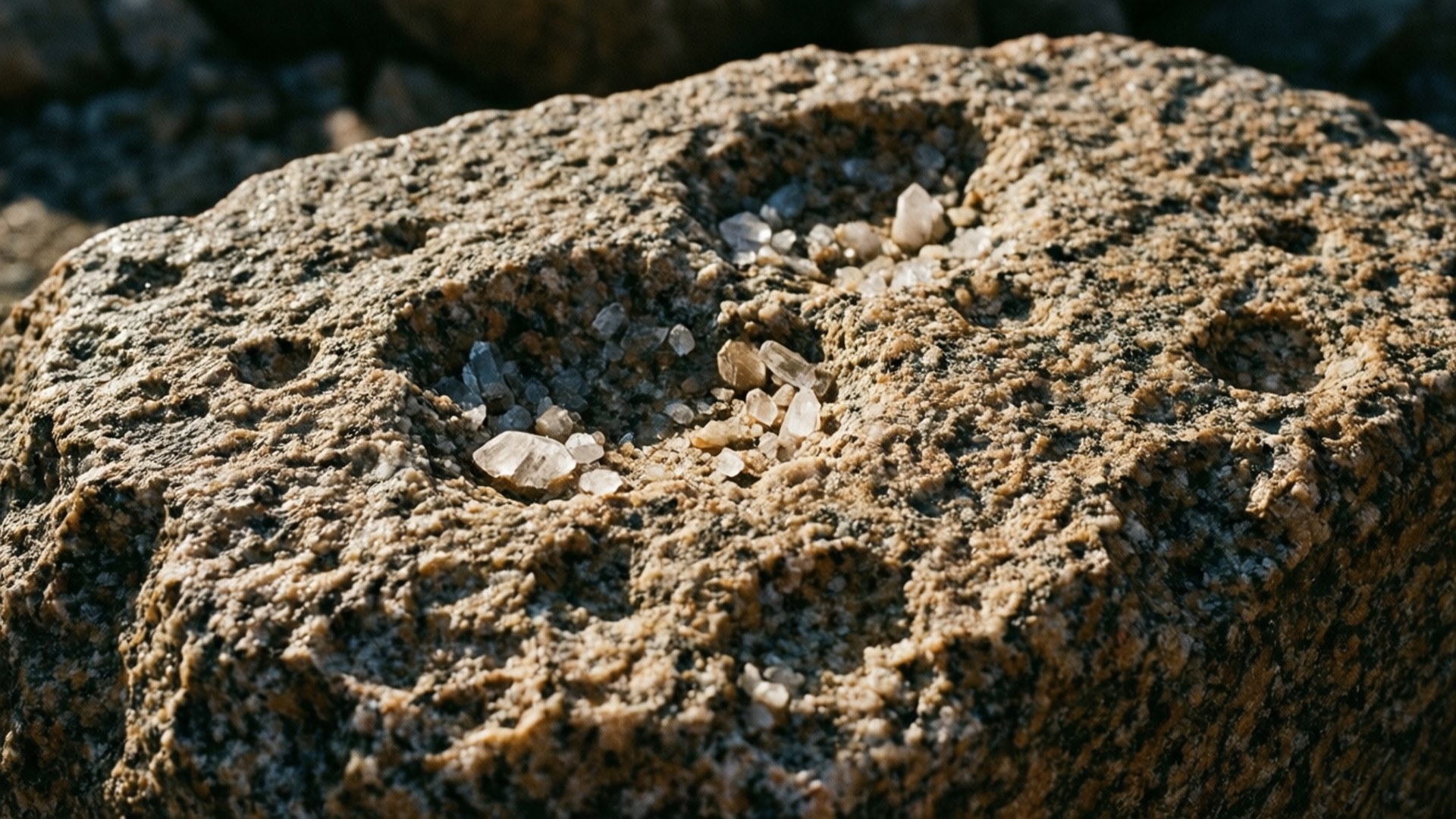 Rough Natural Granite Texture by Wallpapers.art Studio