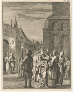 Rouwbetoon van vrouwen te Damascus waarbij ze elkaar het gezicht openkrabben