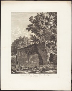 Rovine del Piano superiore della Villa di Cassio a Tivoli