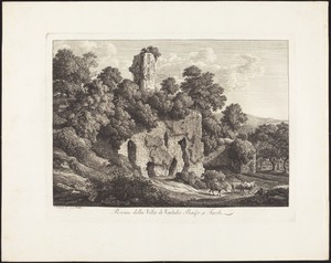 Rovine della villa di Ventidio Basso a Tivoli