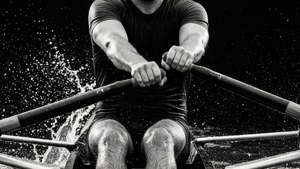 Rowing Action Oar