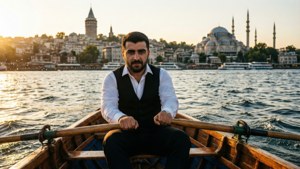 Rowing on the Bosphorus