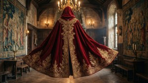 Royal Crimson Cape