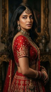 Royal Red Lehenga