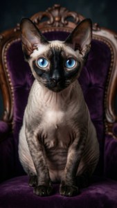Royal Sphynx Portrait