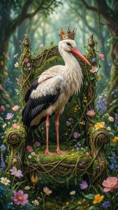 Royal Stork Throne