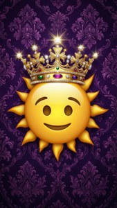 Royal Sun Emoji