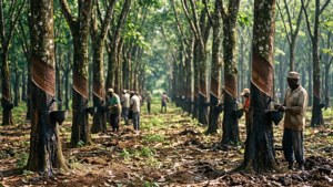 Rubber Harvest Morning