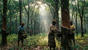 Rubber Harvest Morning