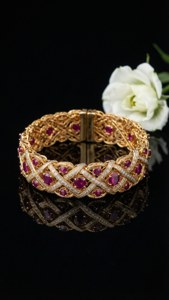 Ruby Bracelet Coil