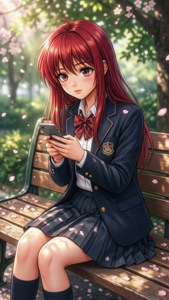 Ruby School Bench