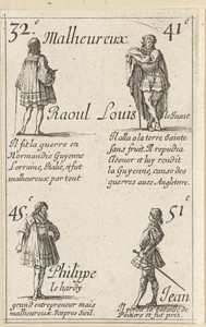 Rudolf I, Lodewijk III, Filips II en Jan II