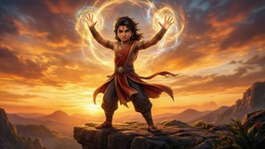 Rudra at Sunset Cliff